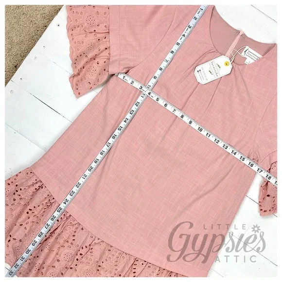 It's all Blush Tunic Dress - Picture 9 of 10